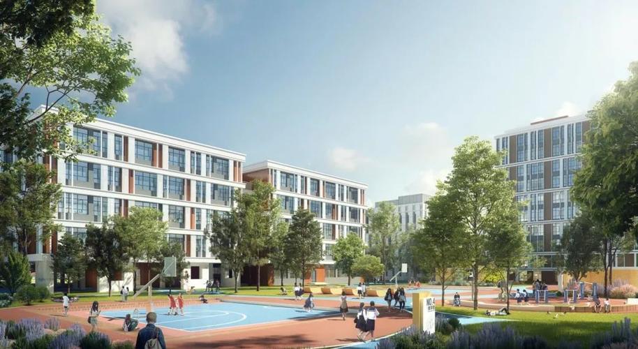 南接中兴通讯西安园区,北邻西安电子科技大学,占地面积180亩,建筑面积